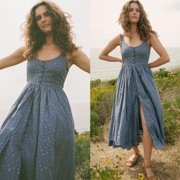 Christy Dawn Dresses & Skirts - NWT Christy Dawn The Nicks Dress in Lapis Aster Garden Size Medium